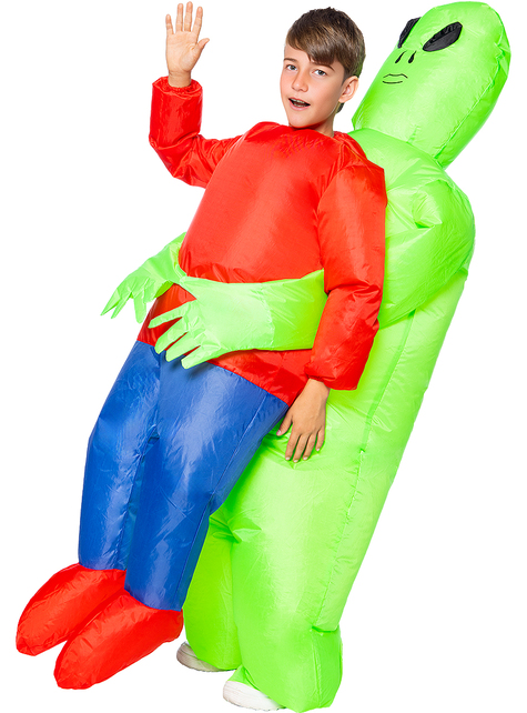 Disfraz de alienígena hinchable para niños