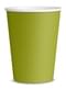 8 gobelets vert citron - Gamme couleur unie