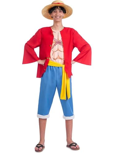 Luffy Costume for Men - One Piece | Funidelia