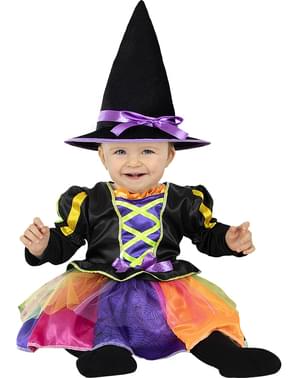 Costum de vrăjitoare magică pentru copii
