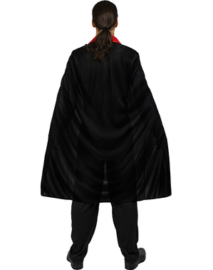 Mantello da Vampiro nero 110 cm per adulto