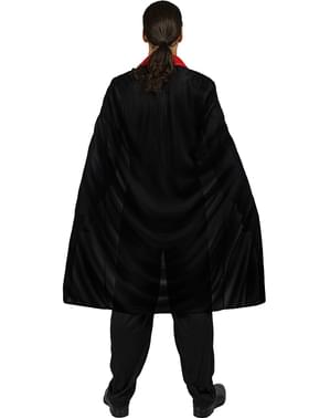 Vampir Umhang schwarz 110 cm für Erwachsene