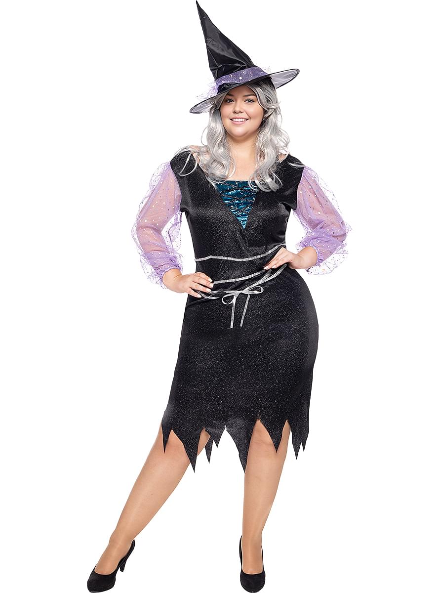 Klassiek Heksenkostuum Voor Vrouwen Plus Size