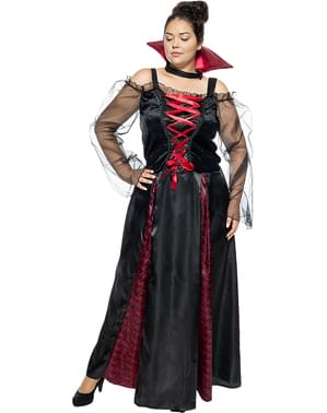 Disfraz de vampiresa para mujer talla grande