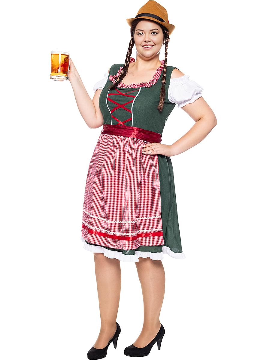 Bayerin Kostüm für Damen in großer Größe
