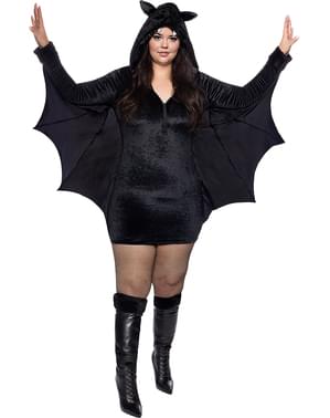 Plus size sexy kostým netopýr pro ženy