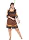 Costume da indiana Deluxe taglie forti