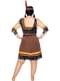 Costume da indiana Deluxe taglie forti