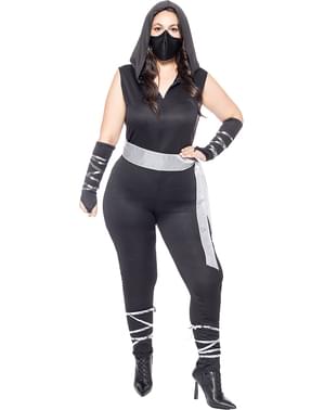 Strój Ninja dla kobiet Plus Size