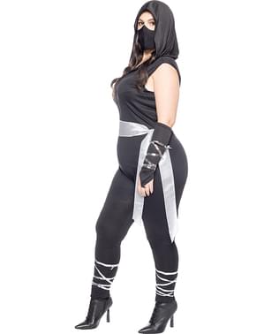 Disfraz de Ninja para mujer talla grande