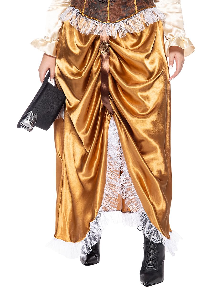 Steampunk kostīms garš sievietēm liela izmēra