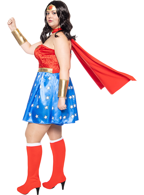 Disfraz de Wonder Woman sexy talla grande