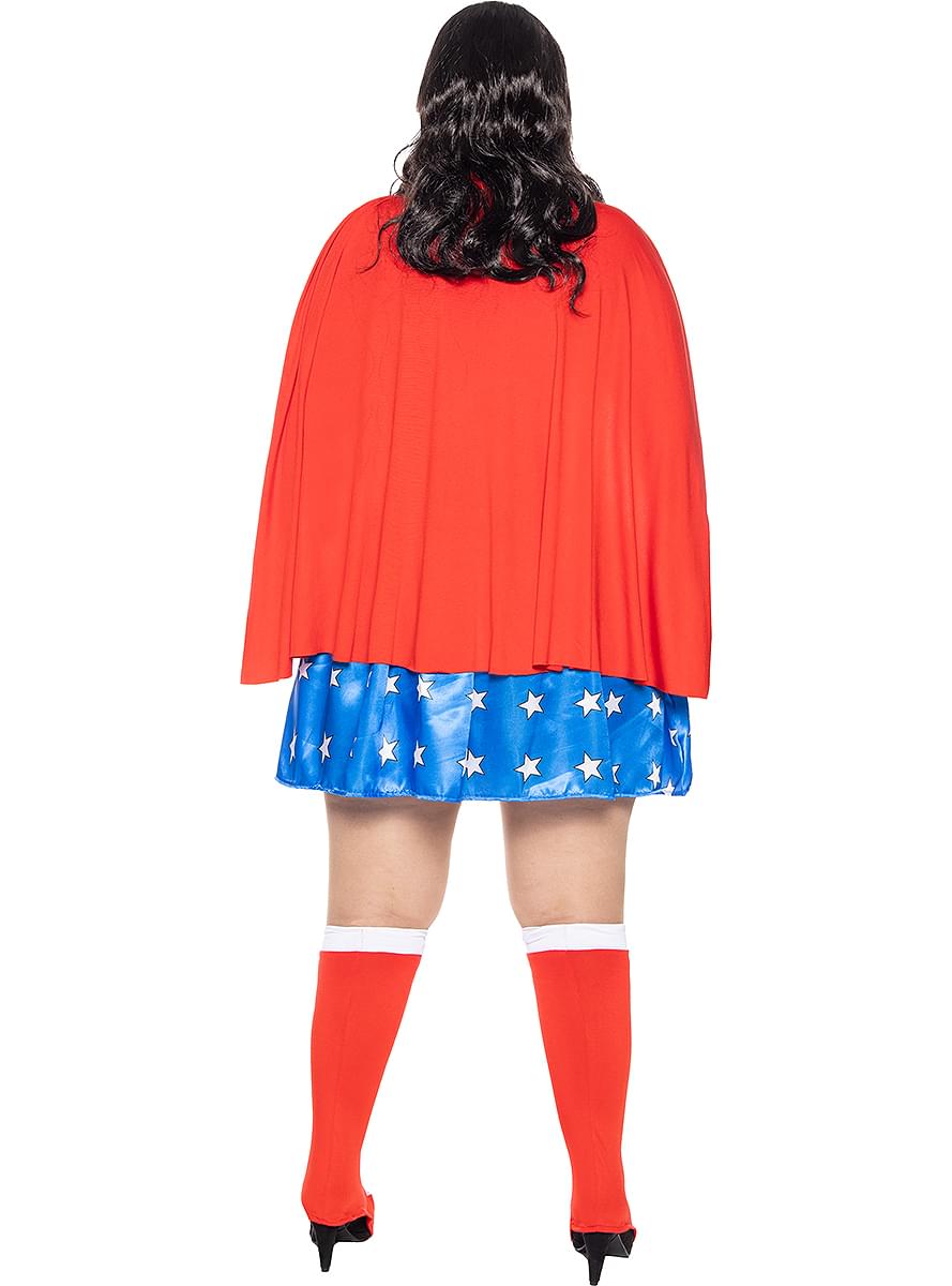 Sexy kostým Wonder Woman plusová veľkosť