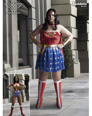 Seksowny strój Wonder Woman plus size