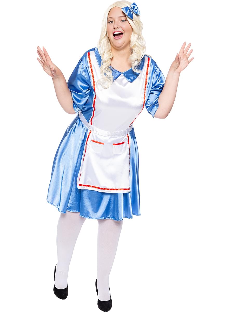 Costume da Alice da donna taglie forti 