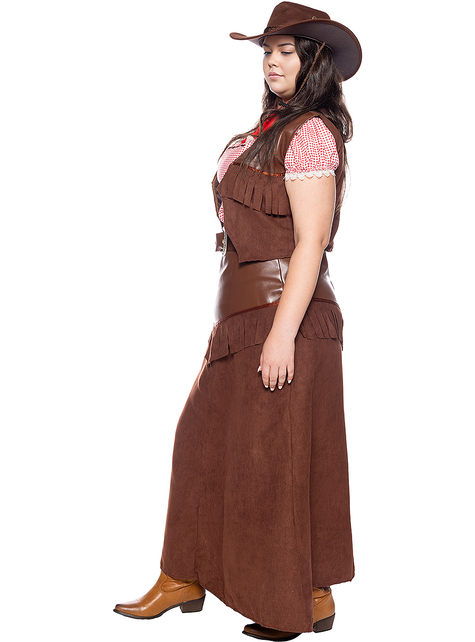 Deluxe Cowgirl Costume for Women Plus Size