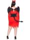 Costume da diavolessa da donna taglie forti