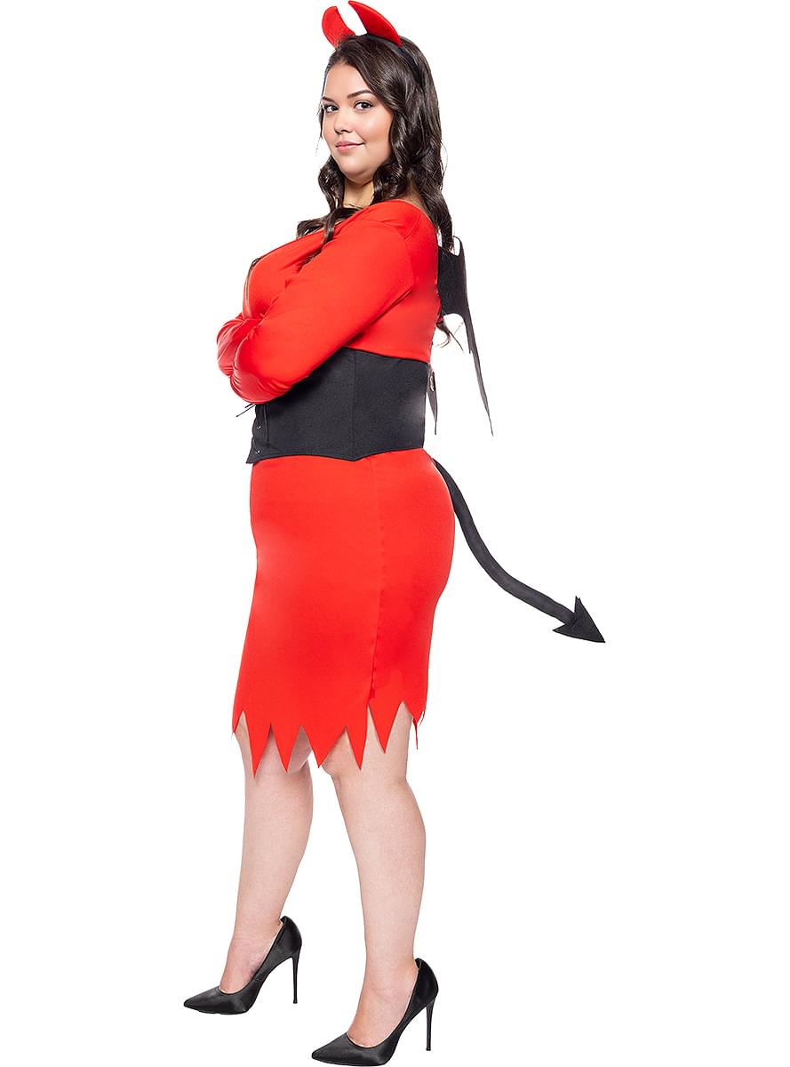 Duivel Kostuum Voor Vrouwen Plus Size