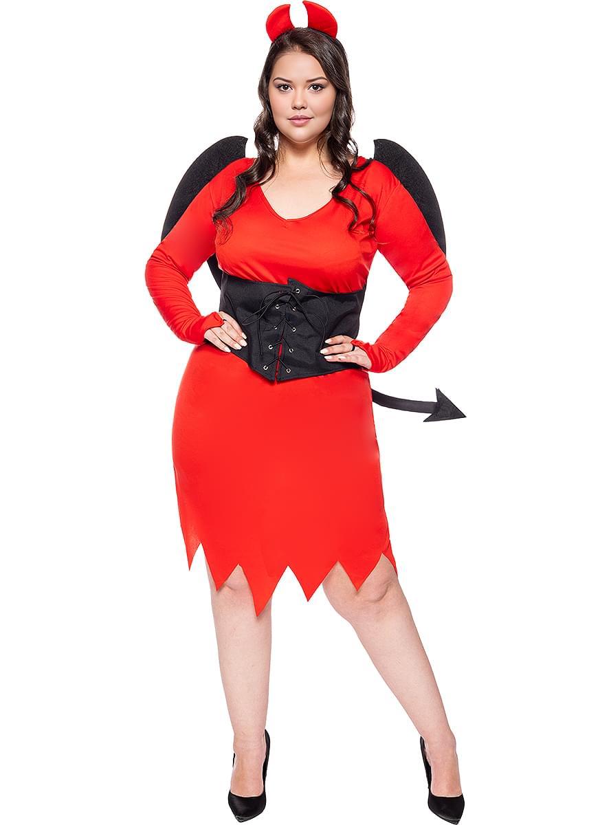 Duivel Kostuum Voor Vrouwen Plus Size