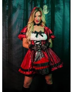 Fato de Capuchinho Vermelho para mulher