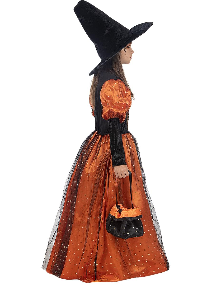 Hexen Kostüm Premium für Mädchen