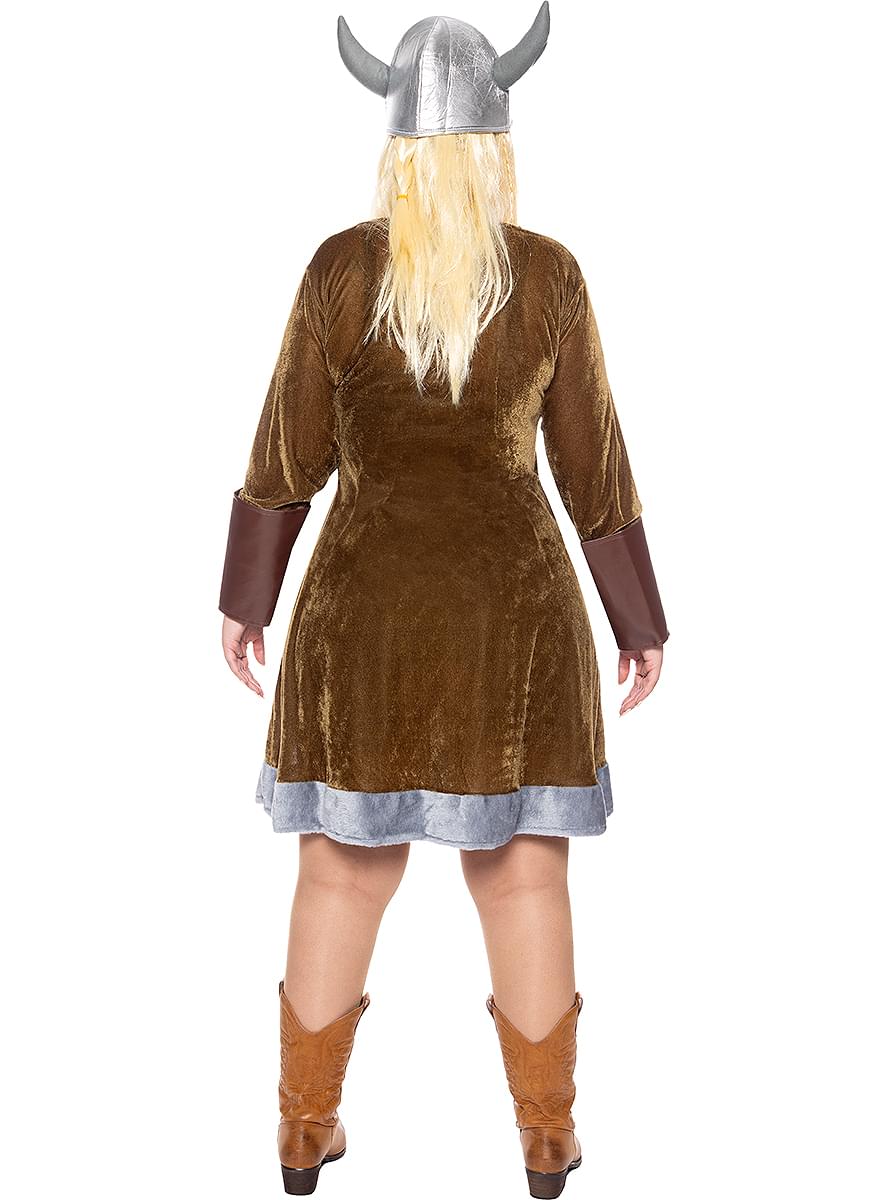 Plus size kostým Viking pro ženy