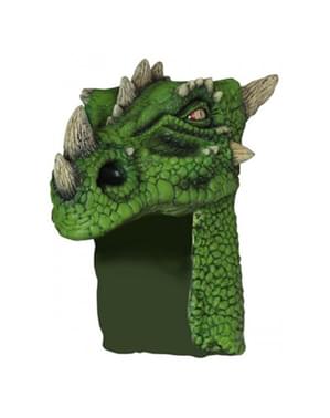वयस्क की हरी ड्रैगन टोपी
