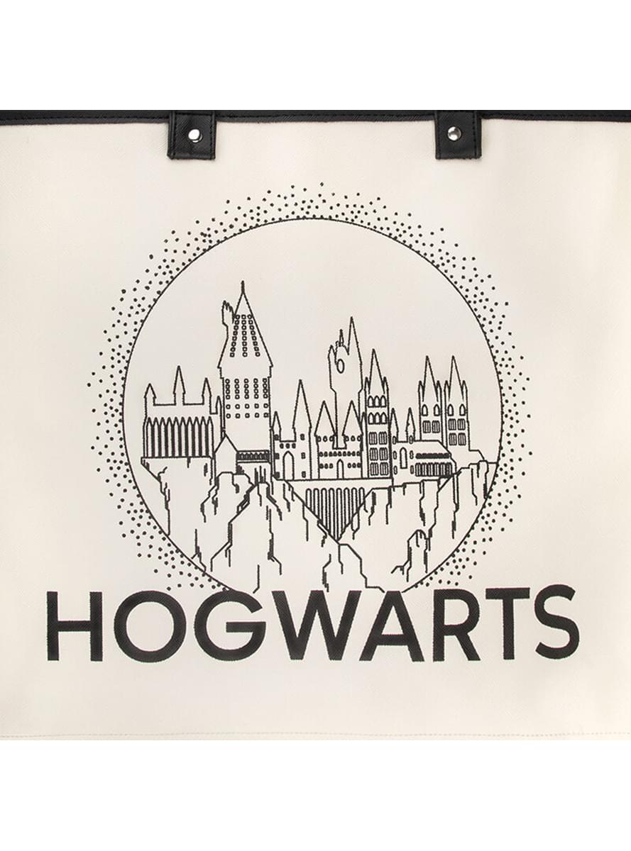 Harry Potter -kangaskassi Tylypahkan logoilla