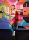 80er Jahre Aerobic Kostüm für Damen
