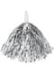 Silver Pom-Poms