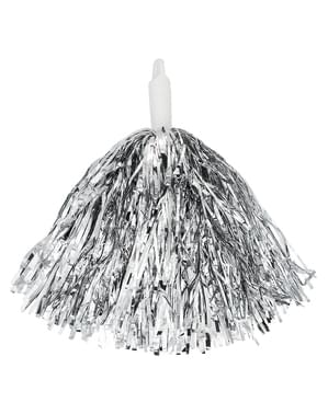 Pompons prateados