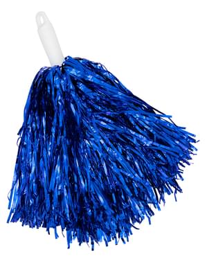 Pompones azules