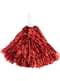 Pompoms rot-metallic