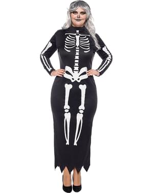 Elegancki Strój Szkielet dla kobiet Plus Size