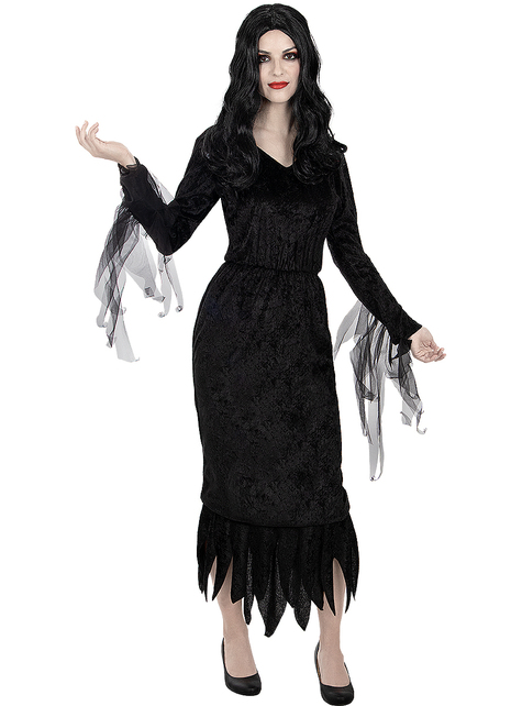 Morticia Addams kostume til kvinder - The Addams Family