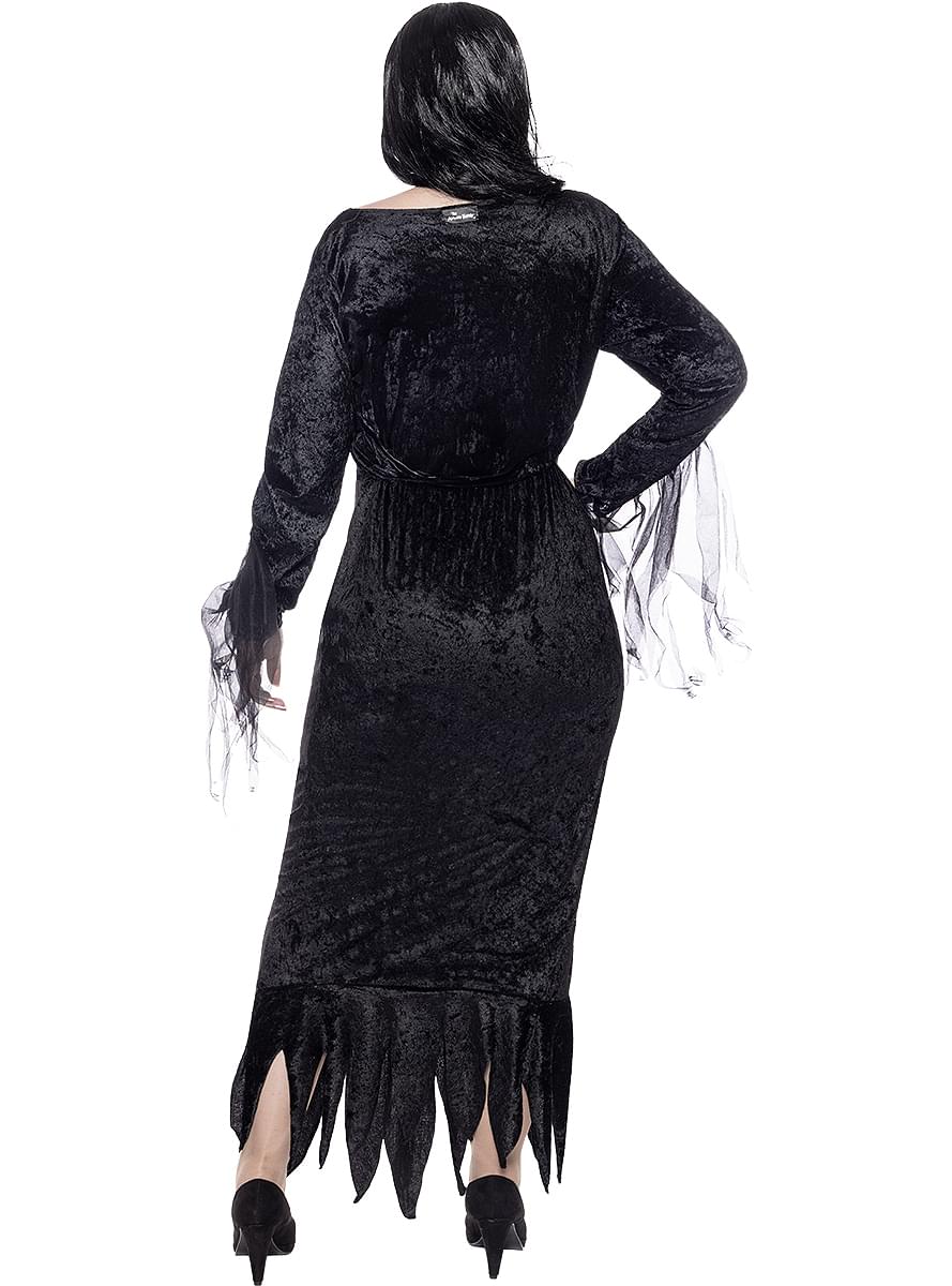 Morticia Addams kostiumas moterims dideliame dydyje - Addams šeima