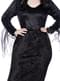 Morticia Addams kostīms sievietēm lielā izmēra - Ģimene Addams