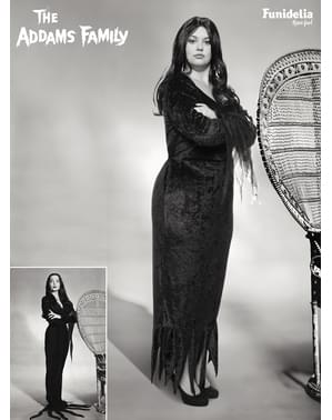 Morticia Addams kostume til kvinder plus størrelse - The Addams Family