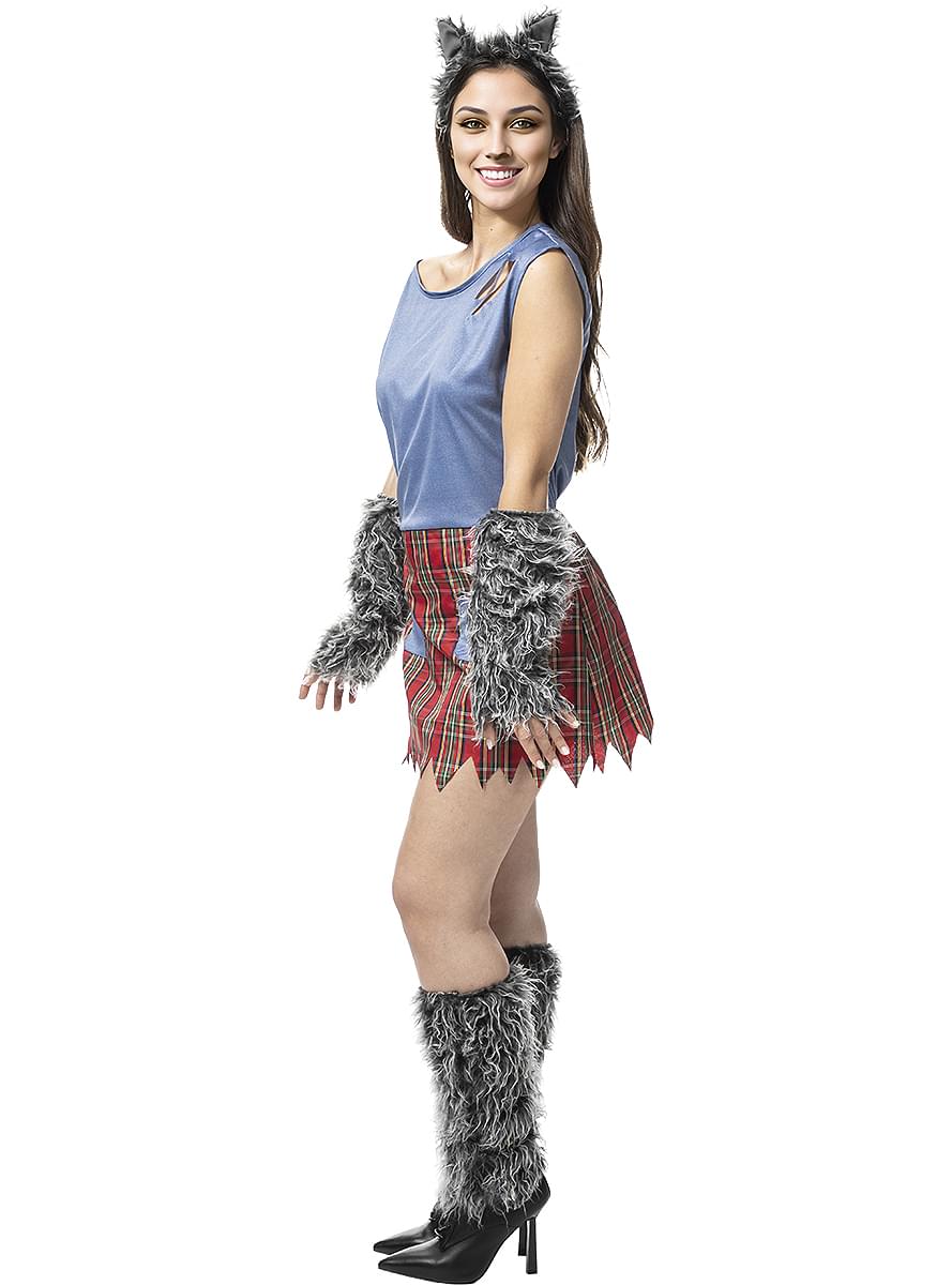 Farkasember jelmez nagy méretű nőknek