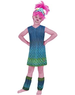 Poppy Kostüm für Mädchen Trolls 3
