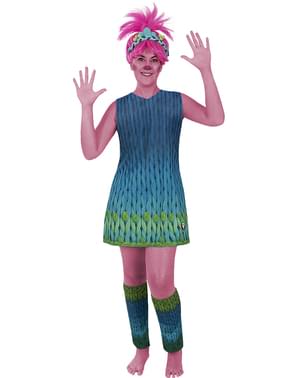 Poppy Kostyme for Kvinner i Pluss Størrelse Trolls 3