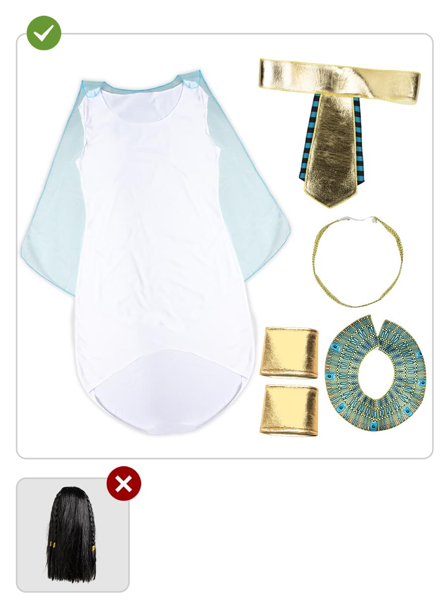 Costum de Cleopatra pentru femei mărime mare