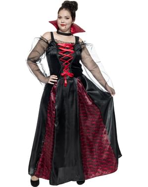 Vampyr kostume til kvinder plus størrelse