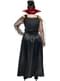Vampyr kostyme til dame plus size