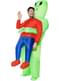 Déguisement alien gonflable adulte