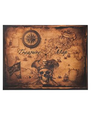 Carte aux trésors pirate