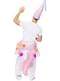 Unicorn inflatable costume for adults
