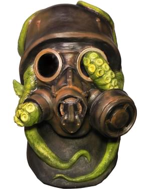 Mască antigaz cu caracatiță radioactivă pentru adult