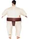 Disfraz de luchador de sumo hinchable para adulto