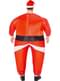Disfraz de Papá Noel hinchable para adulto